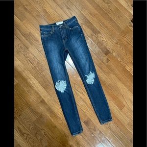 NEW UNWORN Free People High Rise Skinny Jeans